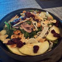 apple cranberry etc salad  at Indigo in Providenciales