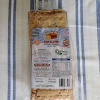 Pão sem glúten at Agua Branca Organic Fair in Sao Paulo