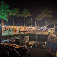 Patio view at Mango Reef Restaurant & Bar in Providenciales