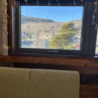 lovely view!  at Explorer Cafe in Aviemore