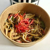 Yasai yaki soba at Wagamama in Dubai