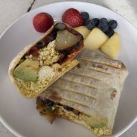 Tofu burrito  at The Cliff in Jersey City