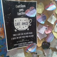 You can buy a coffee for someone in need. at Café das Coisinhas in Sao Paulo