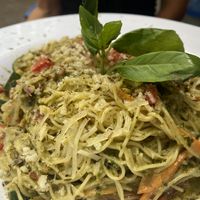 Rasta pasta w/veggies at Kaya Island Eats in Key West