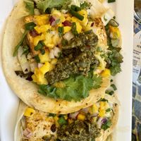 Blackened tofu tacos  at Kaya Island Eats in Key West