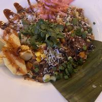 Vegan BBQ jackfruit plate  at Kaya Island Eats in Key West