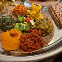 Vegan combo at Abyssinia-Ulm in Ulm