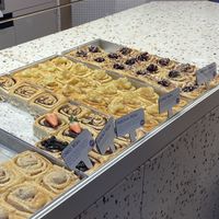 Cinnamon roll selection  at Cinnamood in Berlin