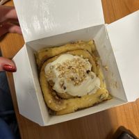 Carrot cake cinnamon rollls  at Cinnamood in Berlin