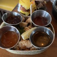 Tender basil chicken  at Wusong Road Tiki Bar in Cambridge