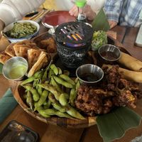 Vegan pu pu for tu  at Wusong Road Tiki Bar in Cambridge