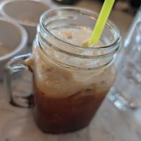 Thai iced tea at Araya's Place in Bellevue