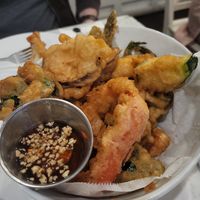 Veggie tempura appetizer at Araya's Place in Bellevue