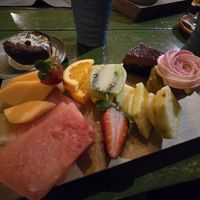 Dessert at The Green Dragon Inn in Matamata