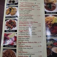 Menu Jan 2023 at Spice King Seattle in Seattle