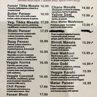 2026 menu  at Spice King Seattle in Seattle