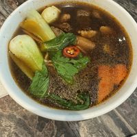 Hong shao herb noodle   at Tian Yian Cafe 天苑 in Kuala Lumpur