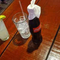 Homemade lime juice at Swings Restaurant & Bar in San Pedro