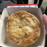 Vegan Tuscan bean pie  at Leyton Orient FC in East London