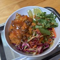 Vegan/gluten free bowl  at Chubby Gonzo's in Siem Reap