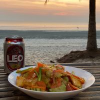 Sweet and sour with tofu at Friends in Koh Phayam