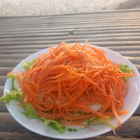 Mixed salad with vinegar at Friends in Koh Phayam