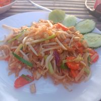 Pad thai tofu vegan at Friends in Koh Phayam
