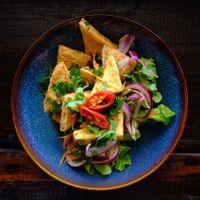 Tofu Larb at Sa-Lung Thai Cafe in North Perth