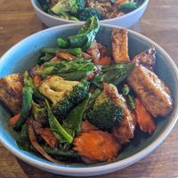 Veggies at Sa-Lung Thai Cafe in North Perth