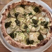 Milly’s Pesto Potato Pizza  at Vikka in Leederville