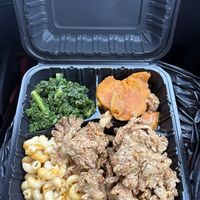 Sunday dinner-oyster mushroom  at More Life Foods in Detroit