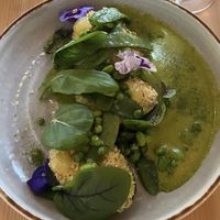 Filled mini zucchini  at Moon in Bergen