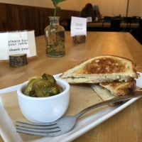 Homemade cheese, grilled sandwich   at Hot Cakes - Ballard in Seattle