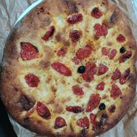 Focaccia  #Veganuary at Panificio Madonna della Croce in Altamura