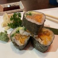 Sweet Mercy roll with fried tofu, sweet potato, avocado and cucumber   at Yama Sushi in Chesapeake