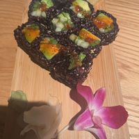 Black rice garden roll   at Midori Sushi in Philadelphia