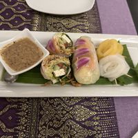 Vegane Sommerrollen  at Samphat Thai in Tubingen