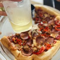 Divala & Ginger cider   at Sky High Pie in Joshua Tree