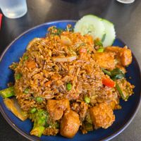 Thai basil fried rice at Khong Thai Cuisine in Rochester