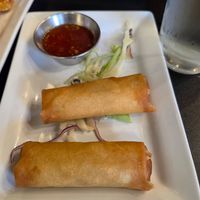 Fried spring roll at Khong Thai Cuisine in Rochester