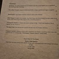  at V's Cellar in Juneau