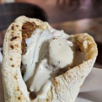 Falafel! at Falafel Naftali - פלאפל נפתלי in Haifa