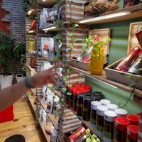 Vegan teas at Chay Ngon Hung Phat in Ho Chi Minh City