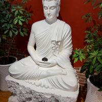 Buddha at the back at Chay Ngon Hung Phat in Ho Chi Minh City