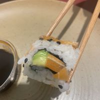 « Salmon » sushi  at Vbb House in Paris