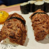 Sushi meat at Vbb House in Paris