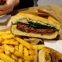 Foie gras burger at Vbb House in Paris