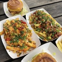 Supper spot loaded fries   at The Dark Horse in Birmingham