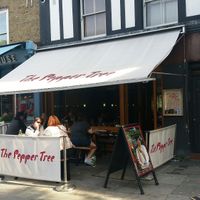 Outside at The Pepper Tree in South West London