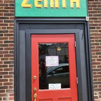 The entrance at The Zenith in Pittsburgh
